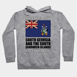 Flag of South Georgia and the South Sandwich Islands Hoodie